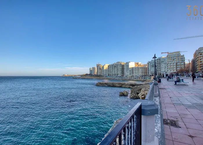 Apartman Spacious 3br In The Heart Of With Wifi Ac Sliema